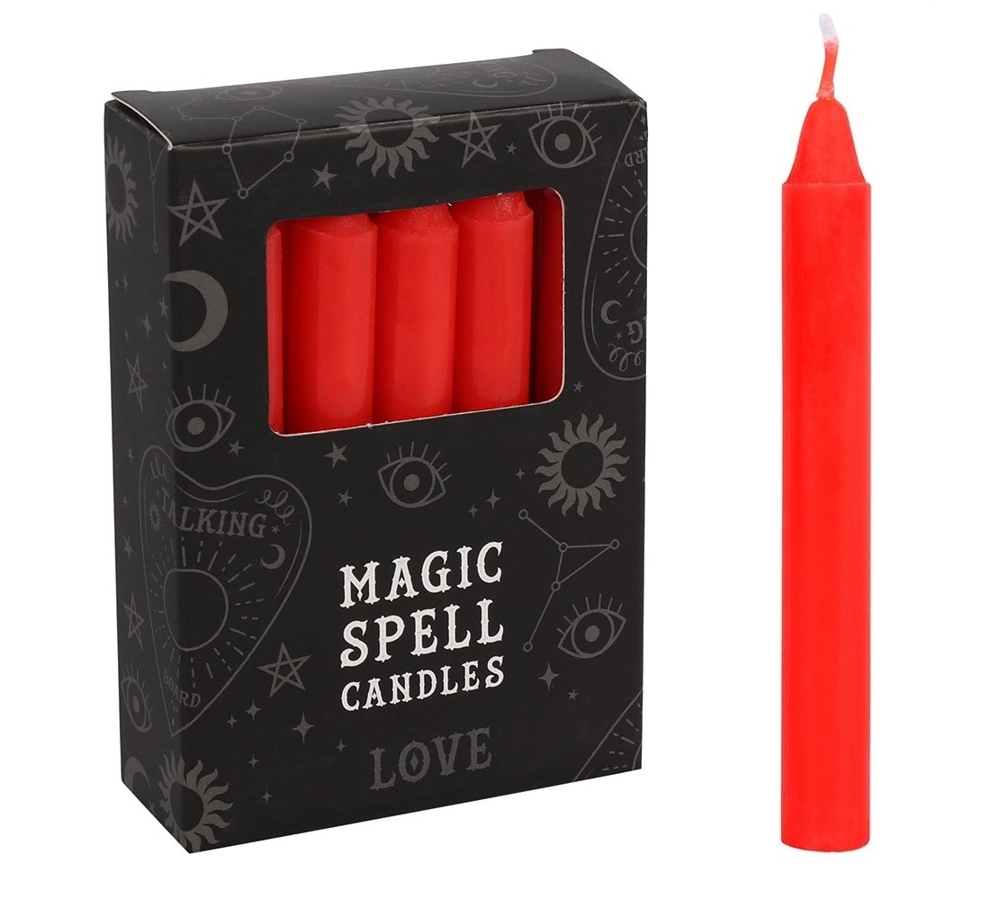 Svíčky červené Magic Spell - Love