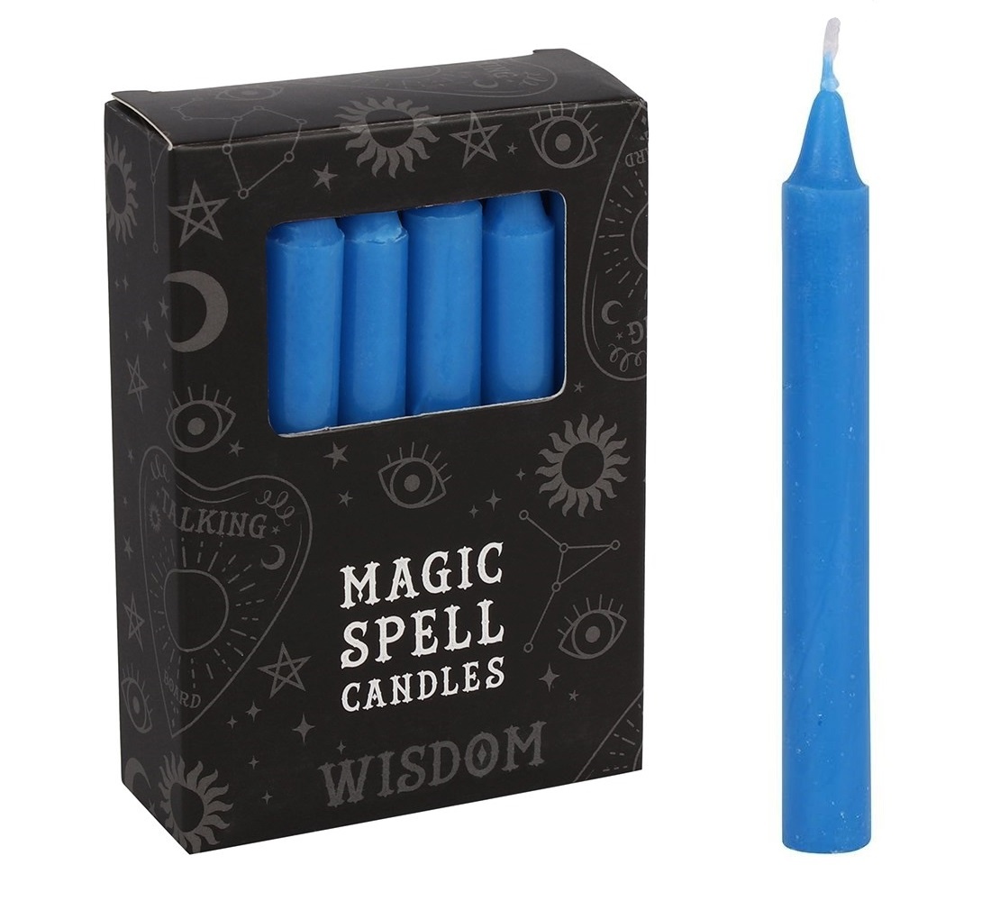 Svíčky modré Magic Spell - Wisdom