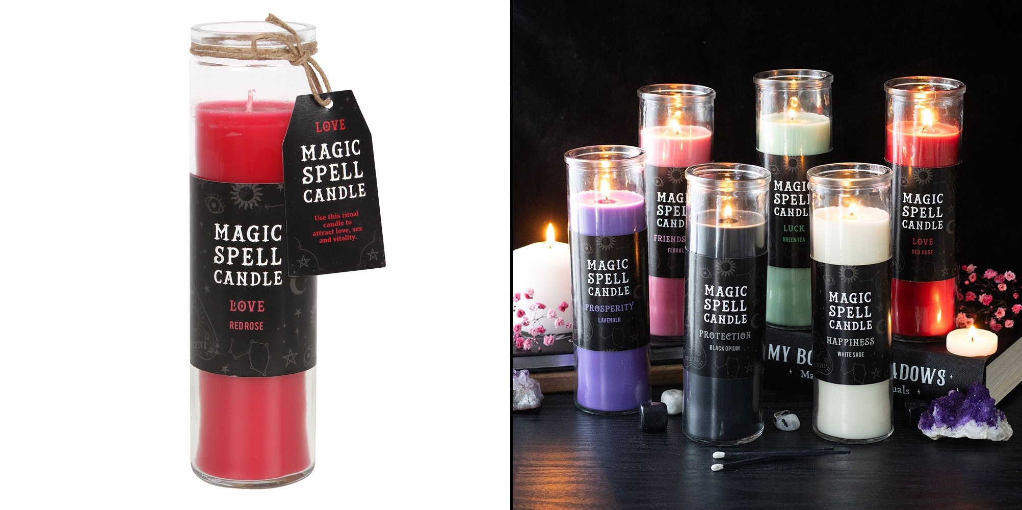 Svíčka vonná ve skle Magic Spell - Love