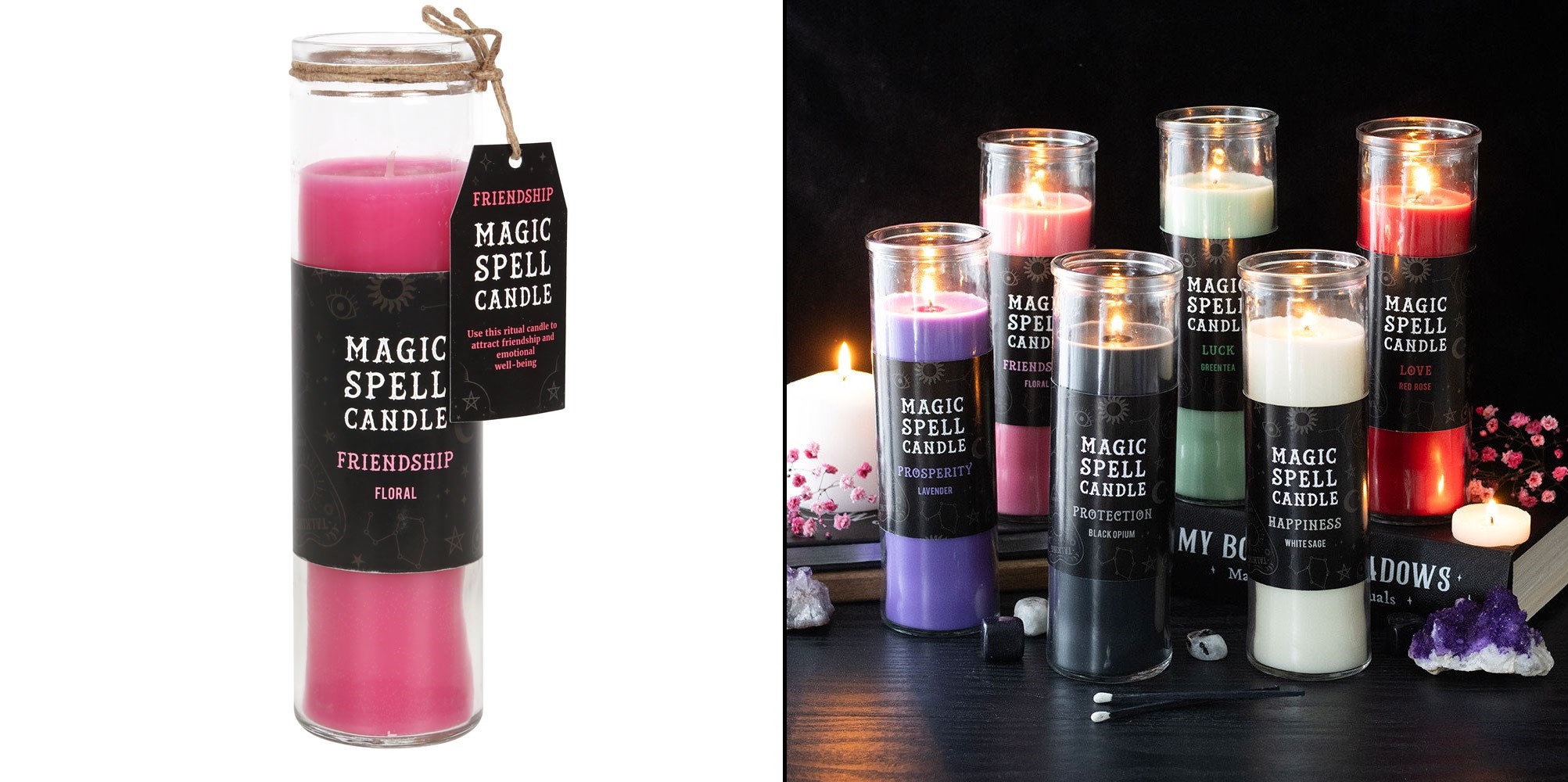 Svíčka vonná ve skle Magic Spell - Friendship