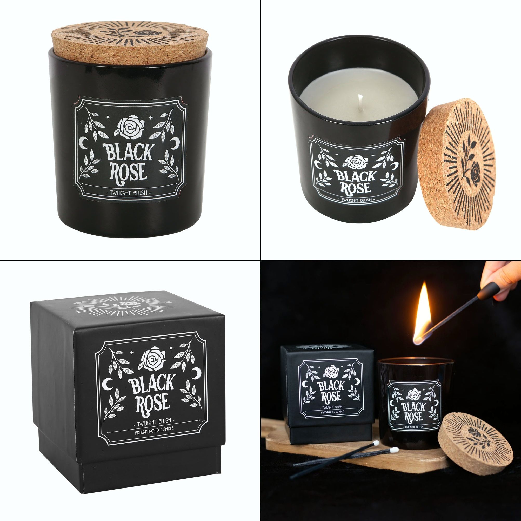 Svíčka vonná - Black Rose