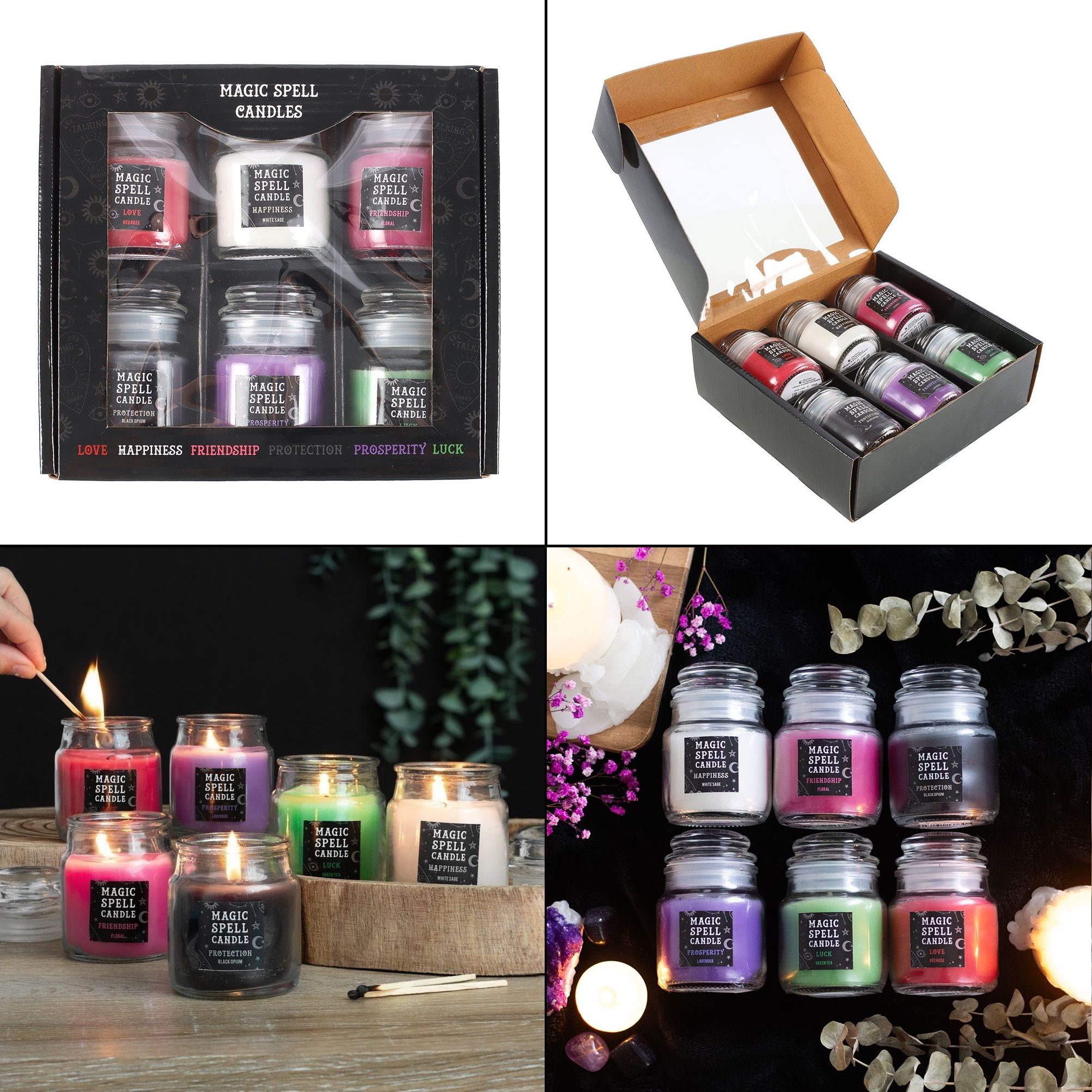 Svíčky vonné Magic Spell - dárková sada (6 ks)