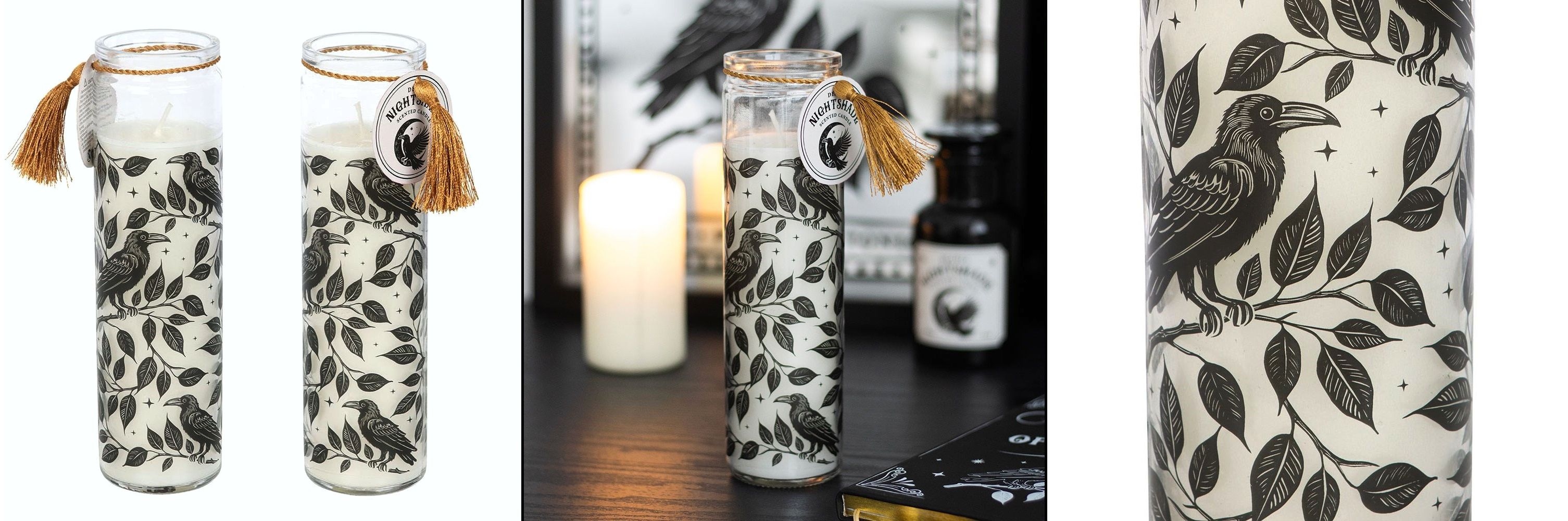 Svíčka vonná ve skle - Raven Deadly Nightshade
