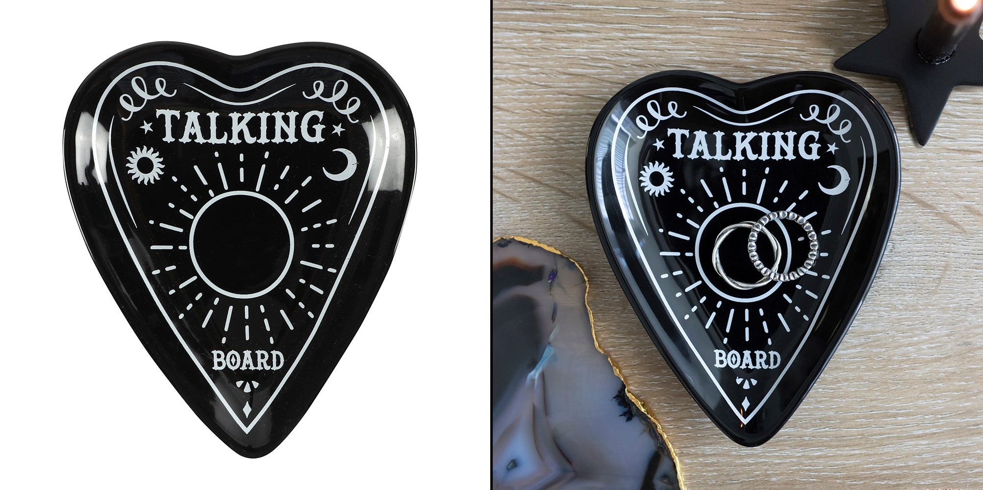 Tácek keramický Talking Board Planchette
