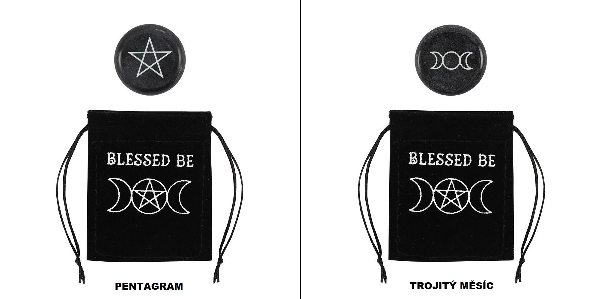 Talisman - Kámen v sáčku Blessed Be