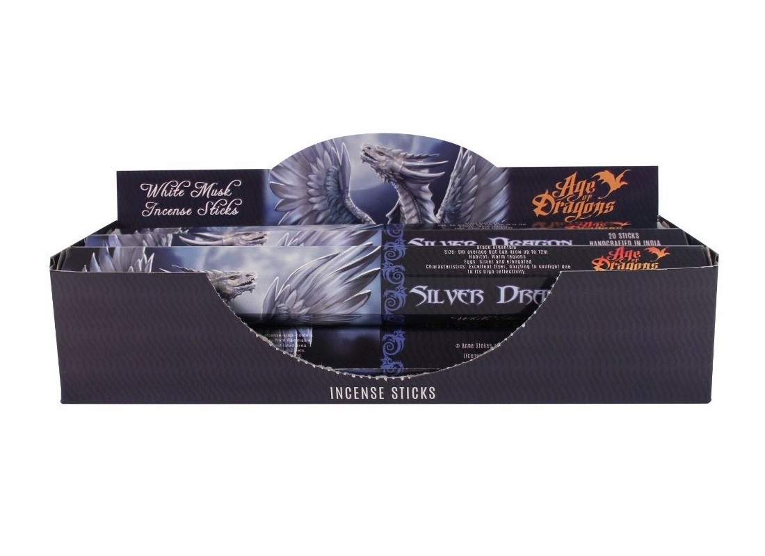 Vonné tyčinky Anne Stokes - Silver Dragon