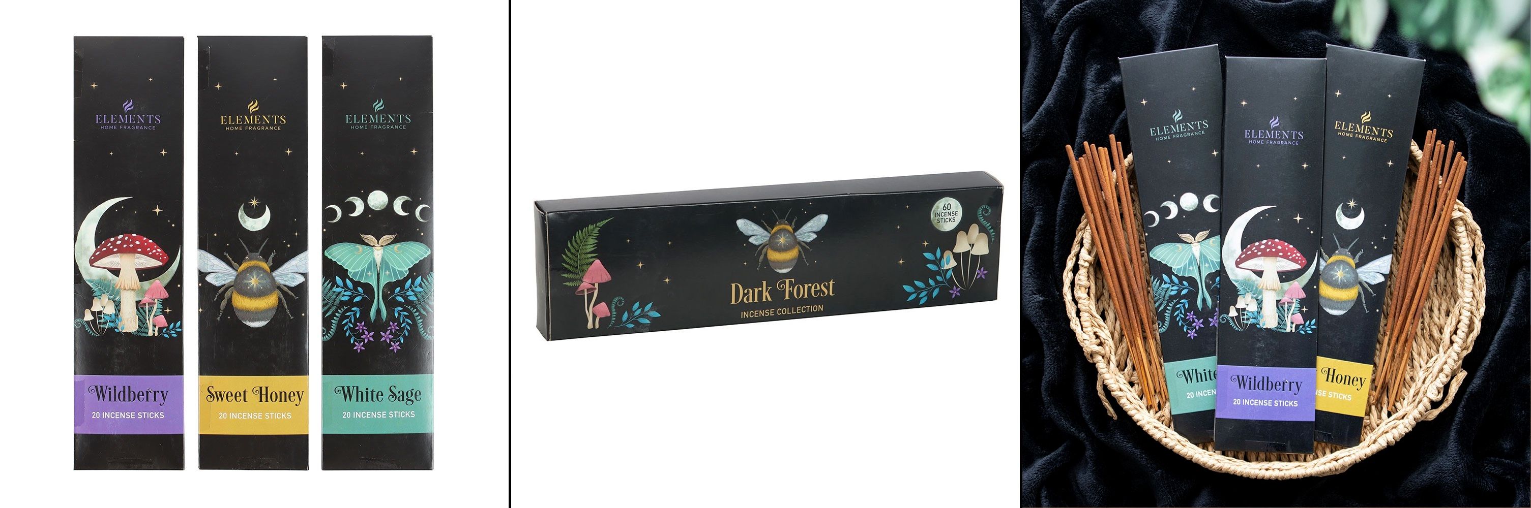 Sada vonných tyčinek - Dark Forest