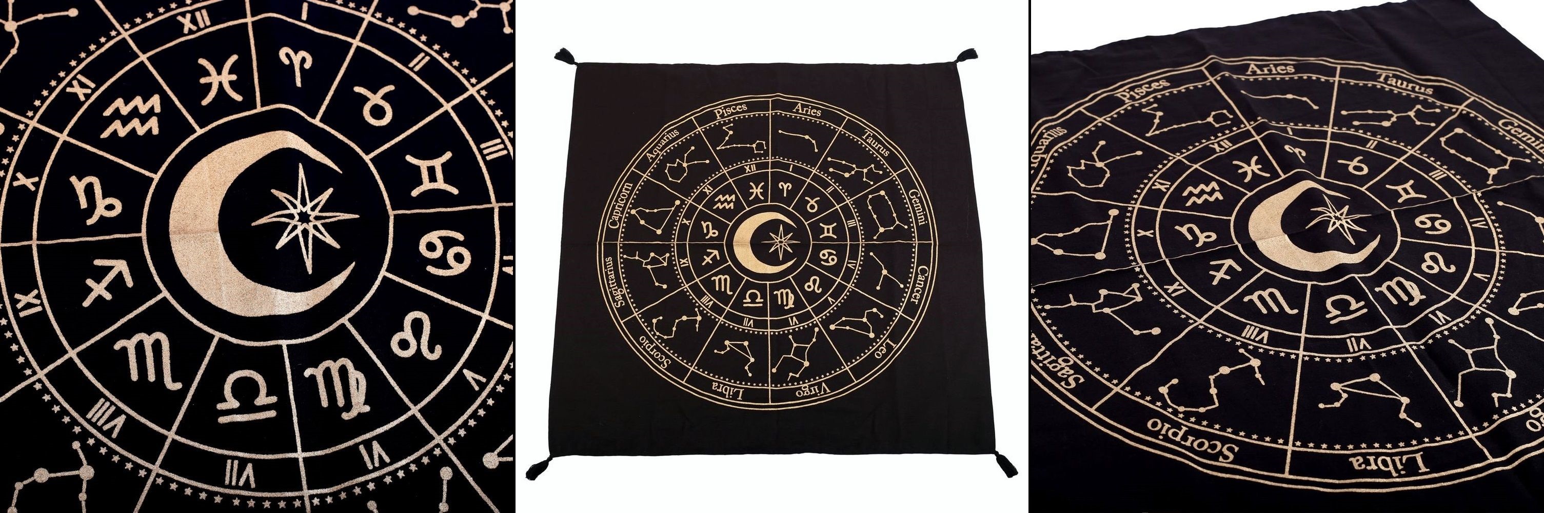 Oltářní ubrus - Astrology Wheel 