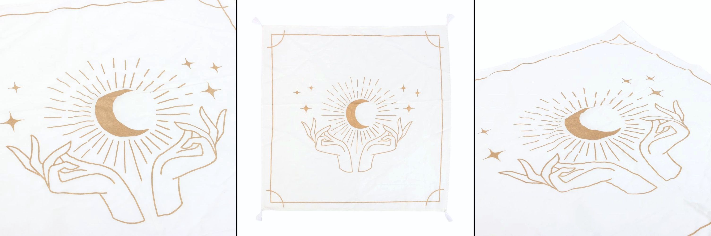 Oltářní ubrus bílý - Mystical Hands