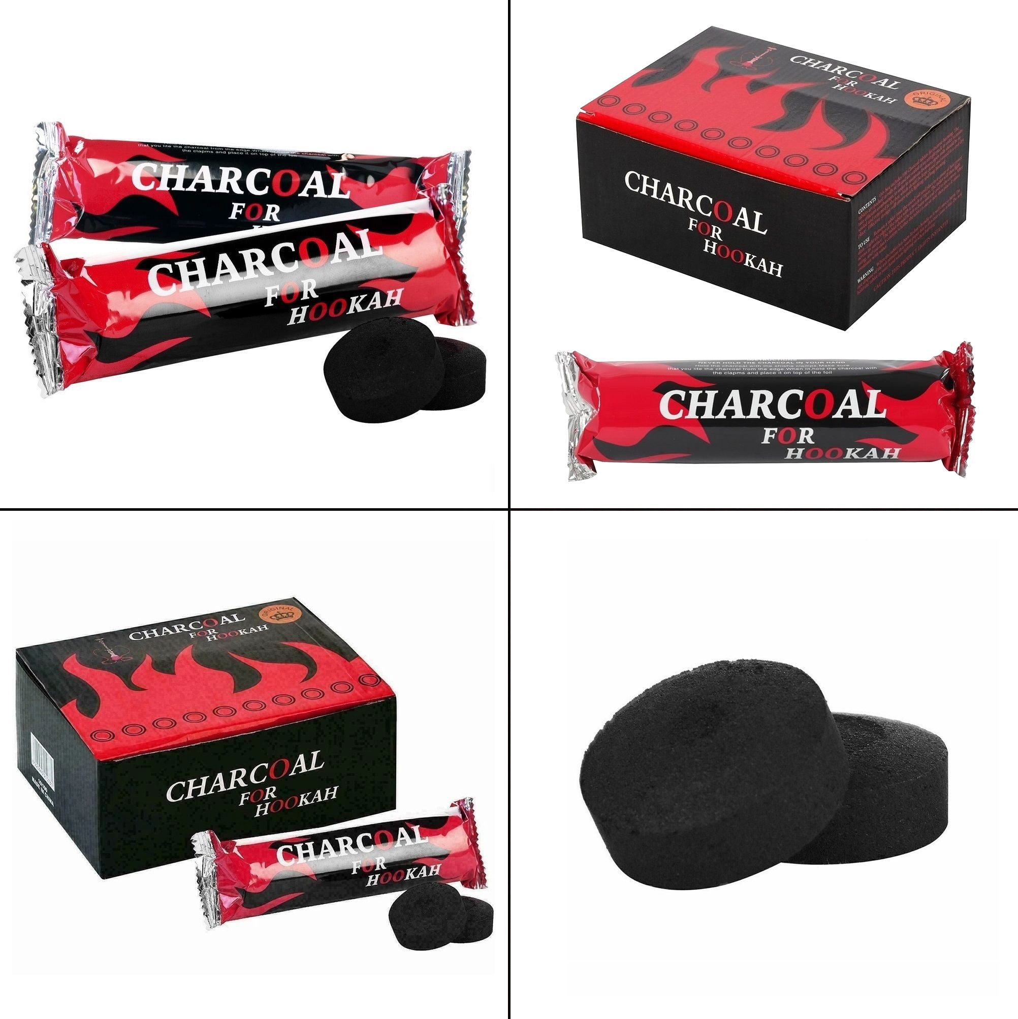 Uhlíky na vykuřování - Charcoal 10 ks (1 válec)