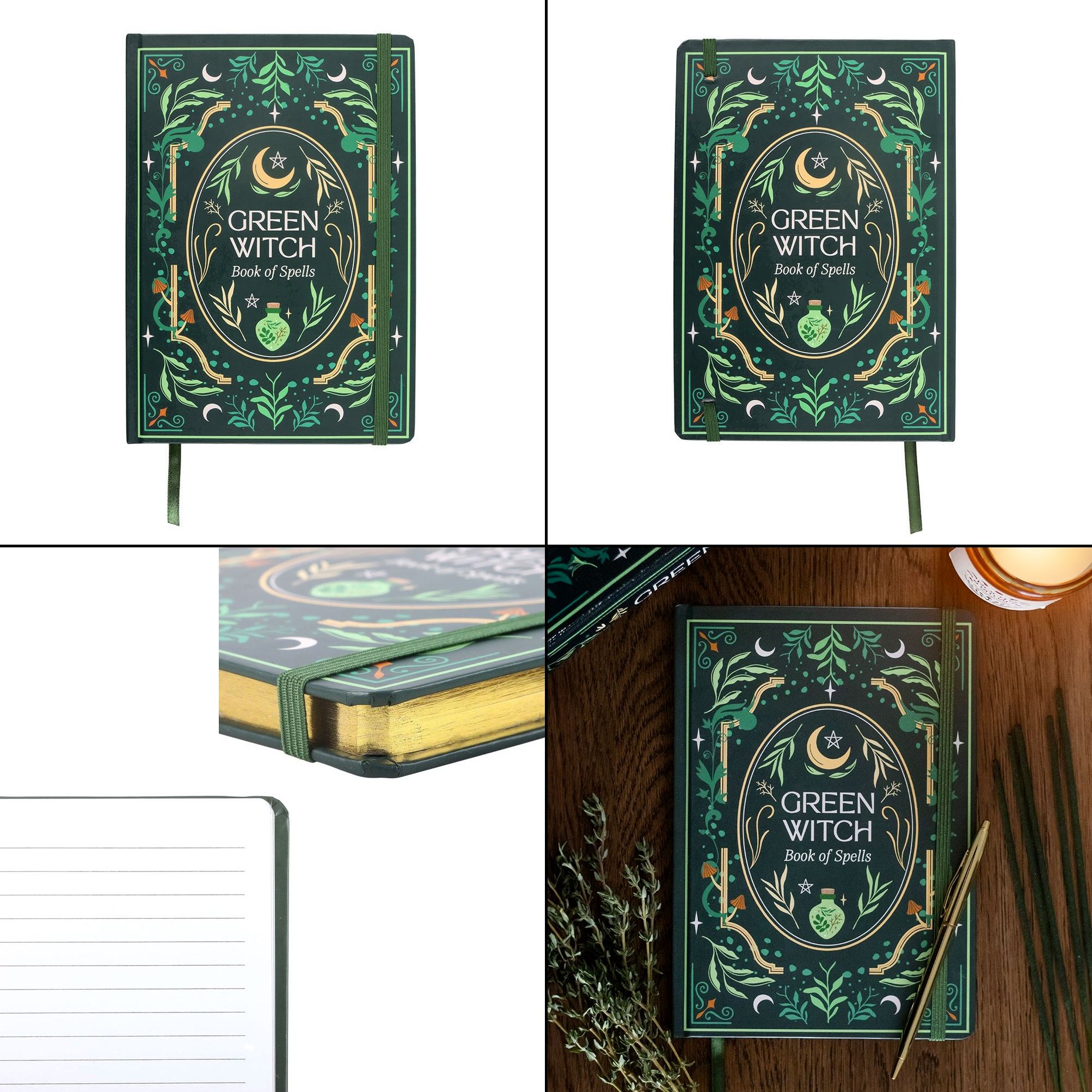 Zápisník - Green Witch