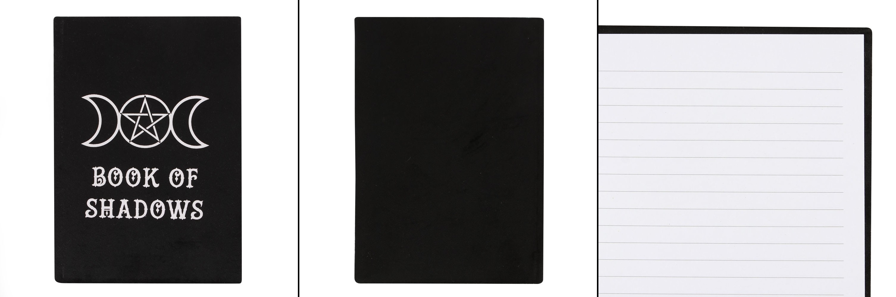 Zápisník sametový - Book Of Shadows Triple Moon