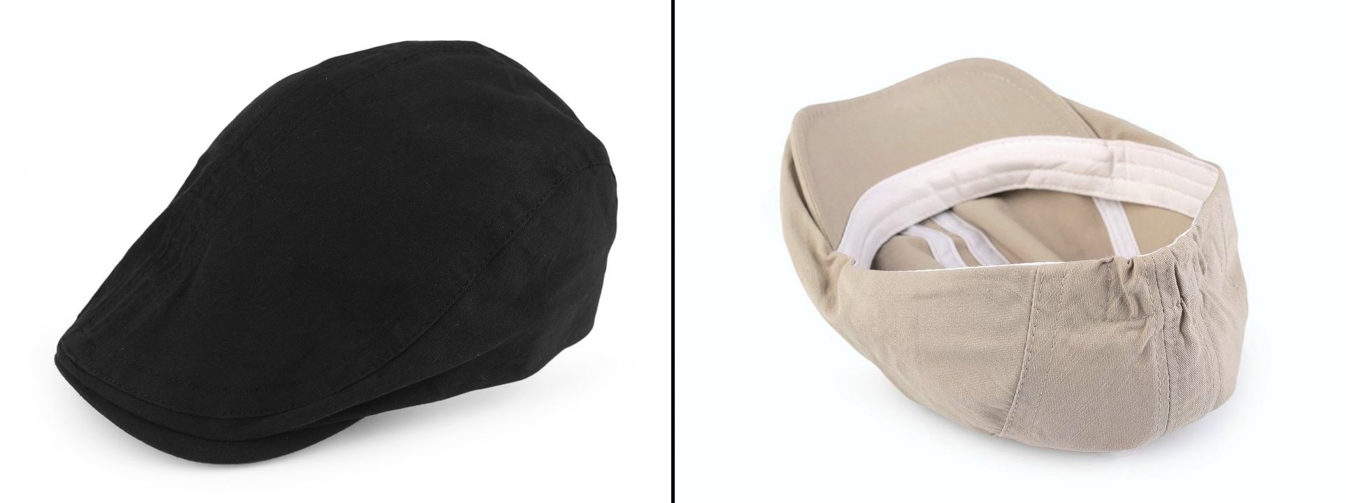 Čepice pánská černá bekovka bavlněná