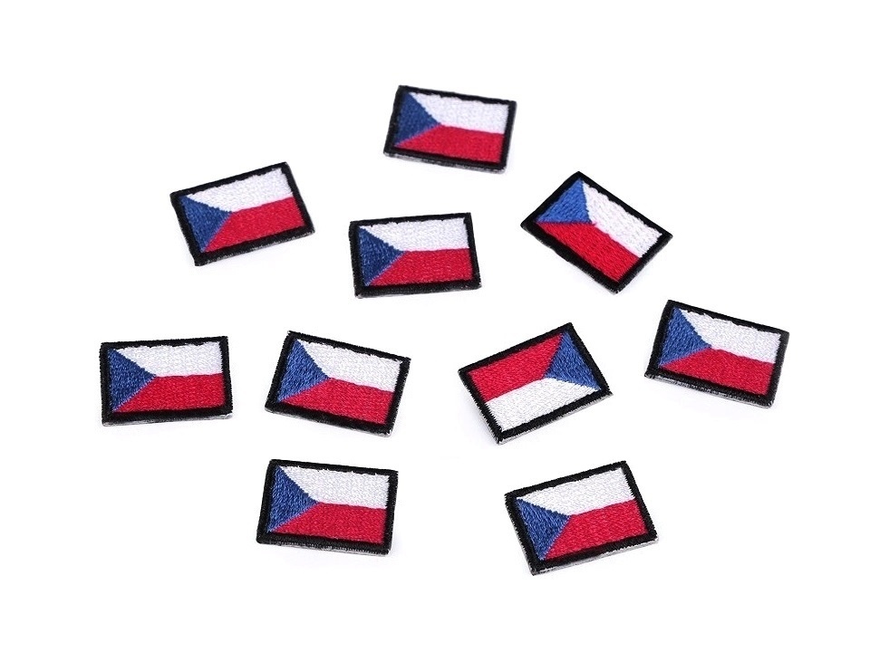 Nášivka mini - Vlajka Česká republika