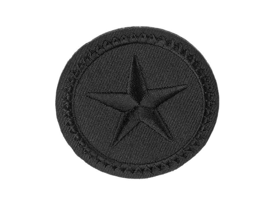 Nášivka - Hvězda v kruhu