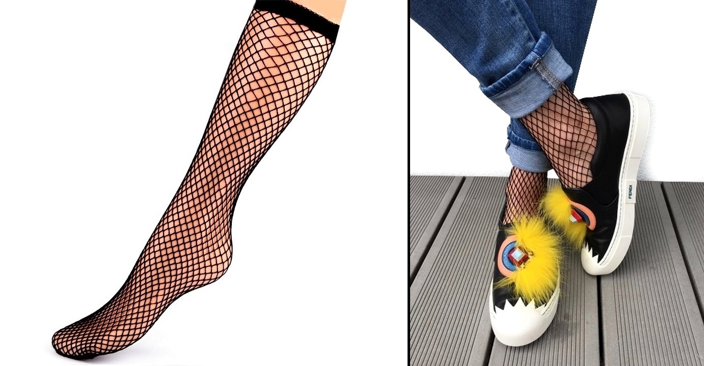Podkolenky síťované