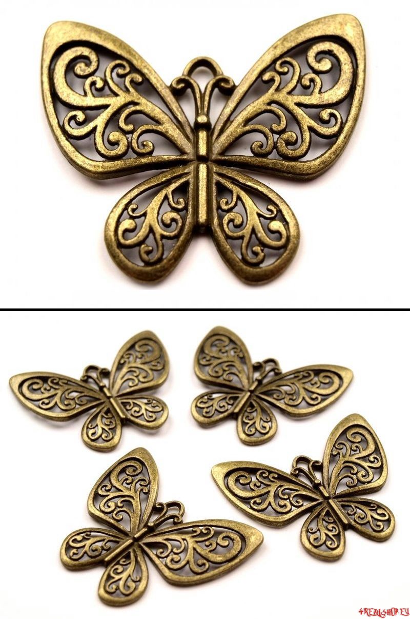 Přívěsek - Motýl s ornamenty