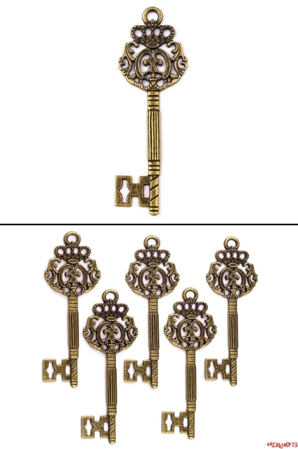 Přívěsek - Klíč zdobený