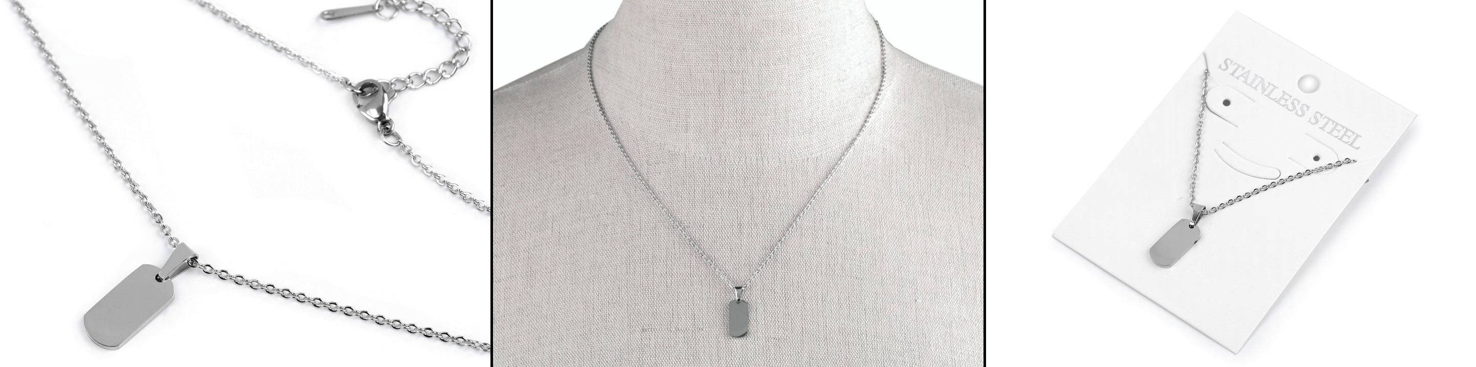Řetízek s mini přívěskem vojenské známky