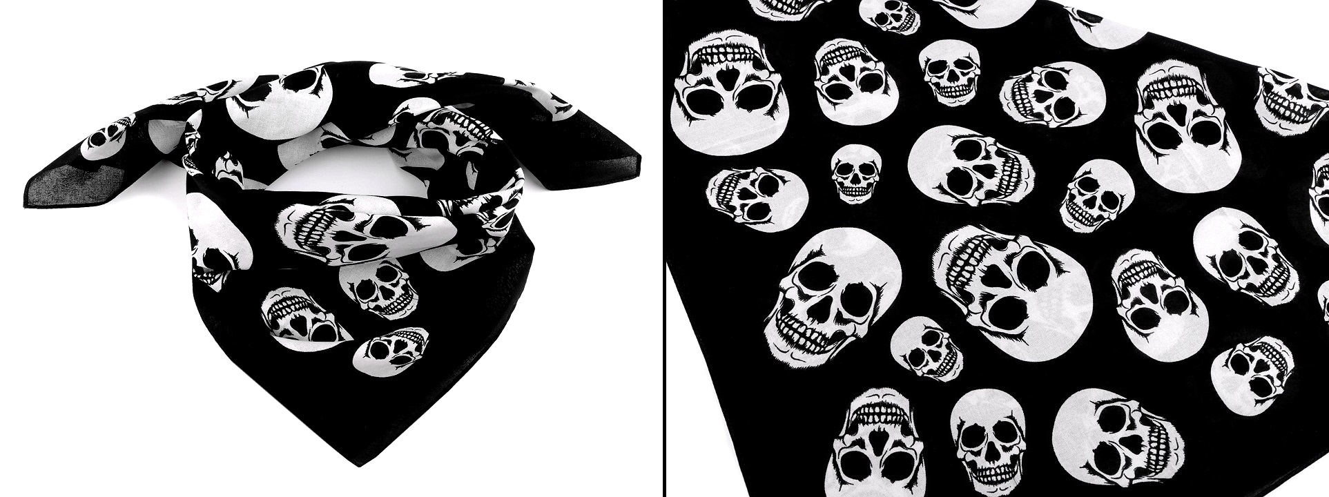 Šátek s lebkami - Mixed Skulls