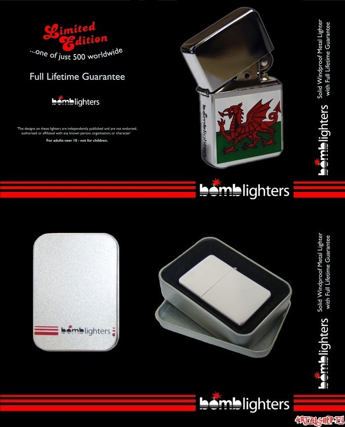 Zapalovač Welsh Flag
