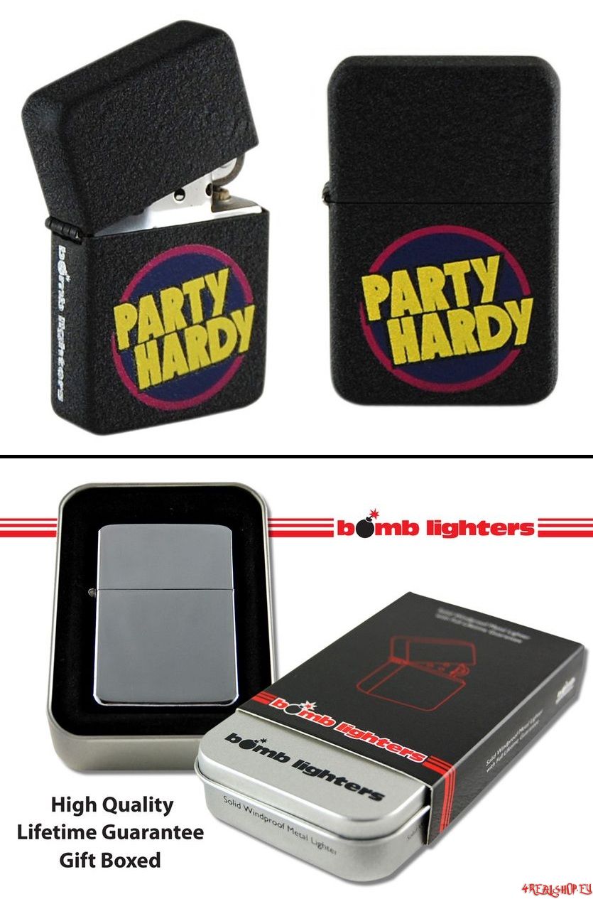 Zapalovač Party Hardy