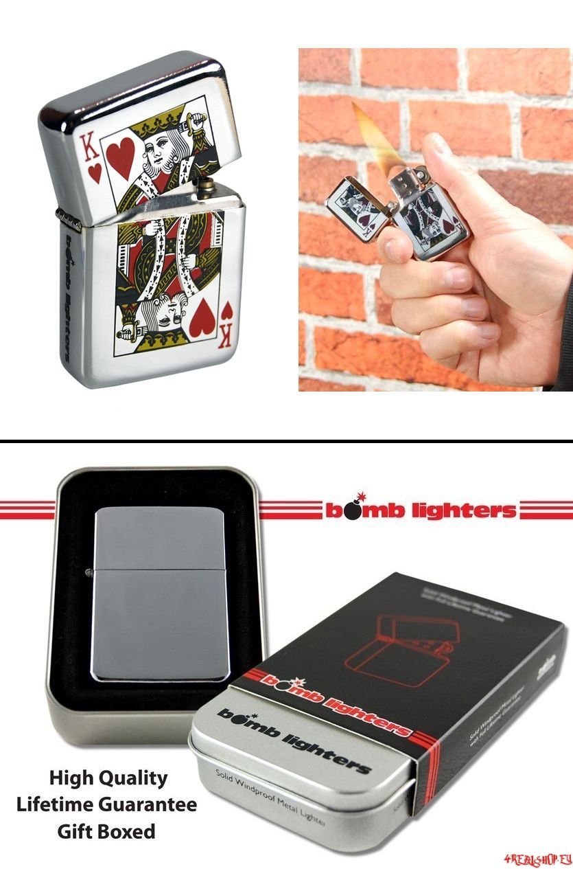 Zapalovač King / Playing Card