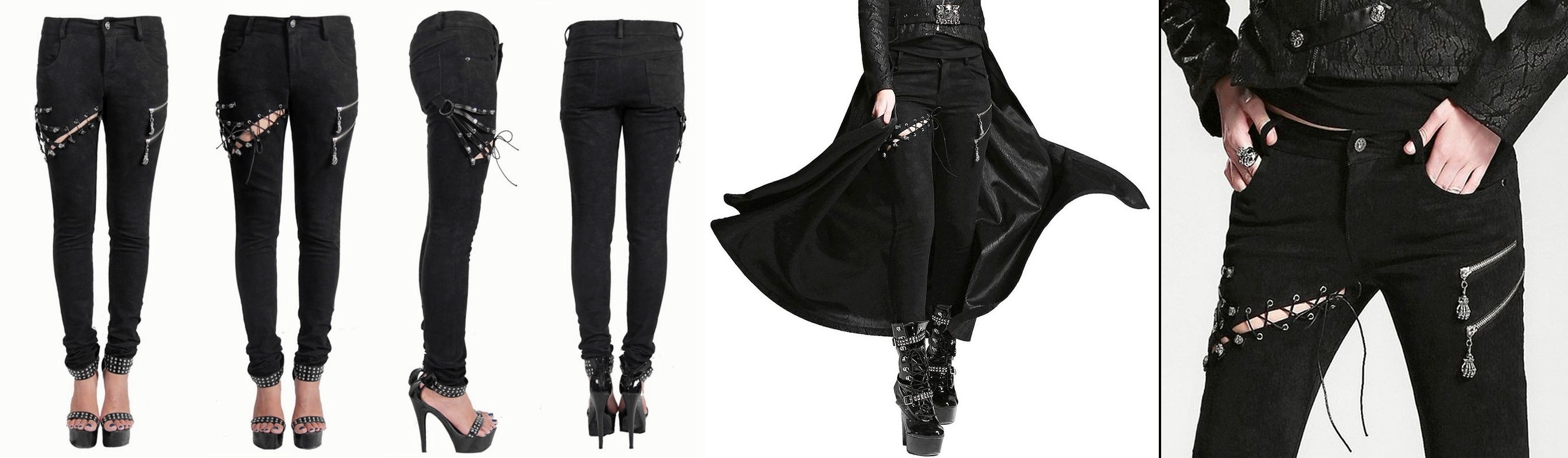 Punkové kalhoty dámské Salem