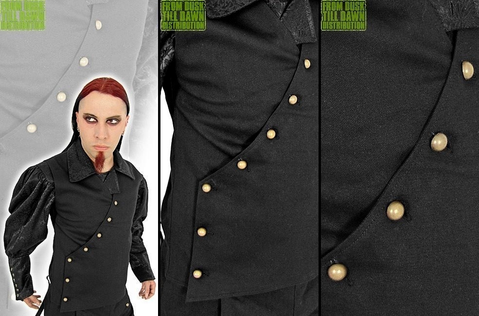 Steampunková vesta pánská Time Maschinist