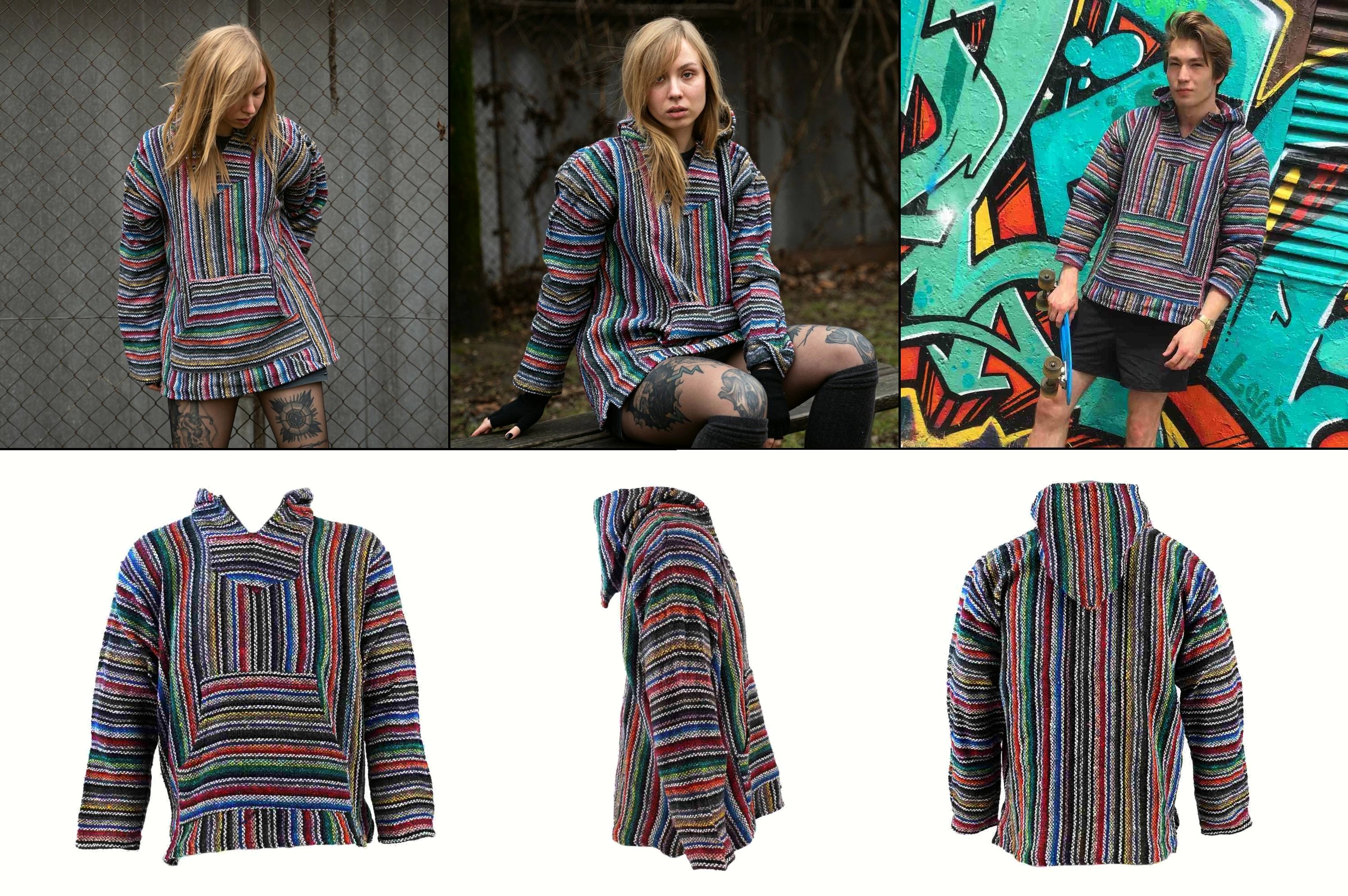 Mexická unisex mikina Baja Jerga barevná