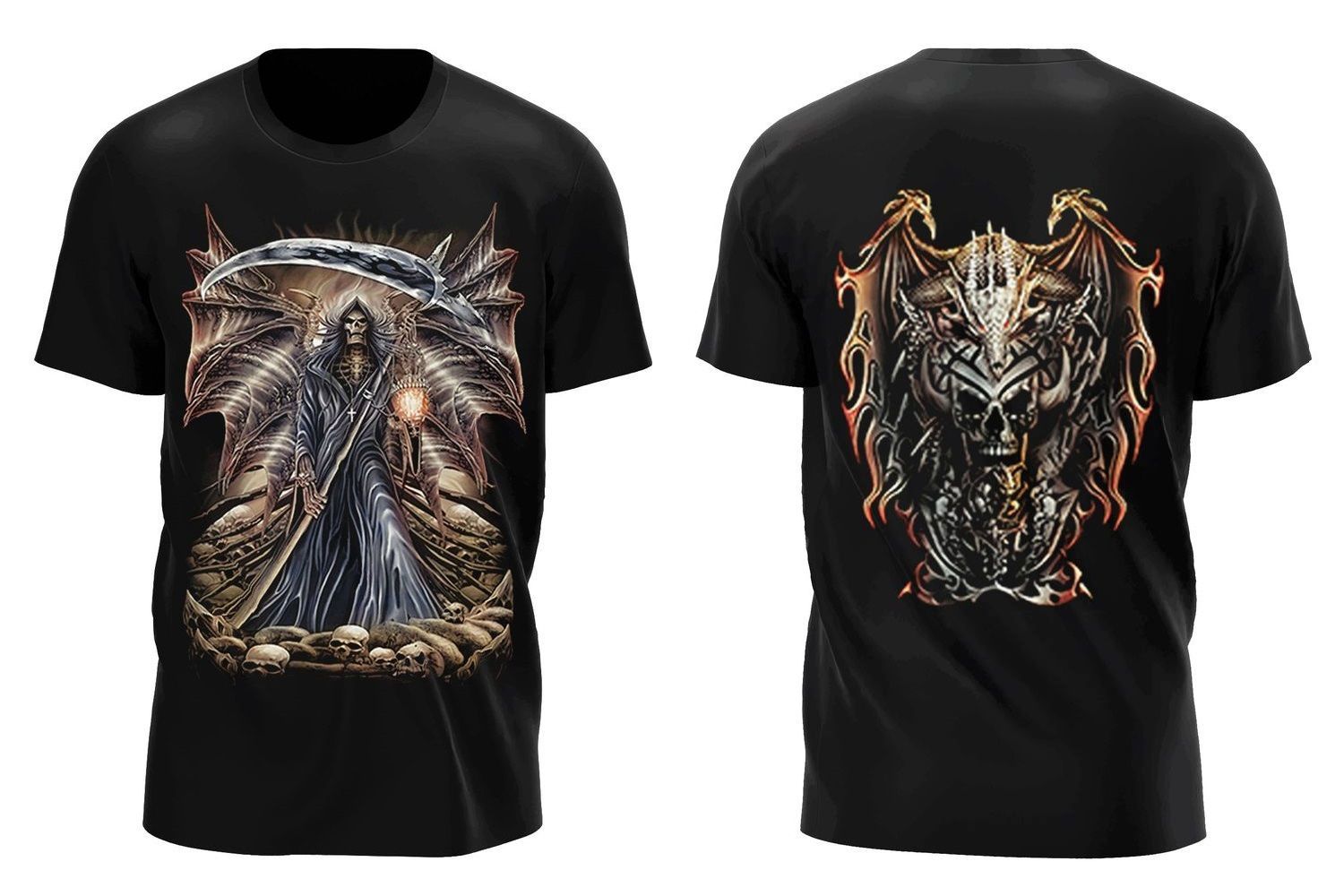 Tričko pánské Dragon Reaper (svítí ve tmě)