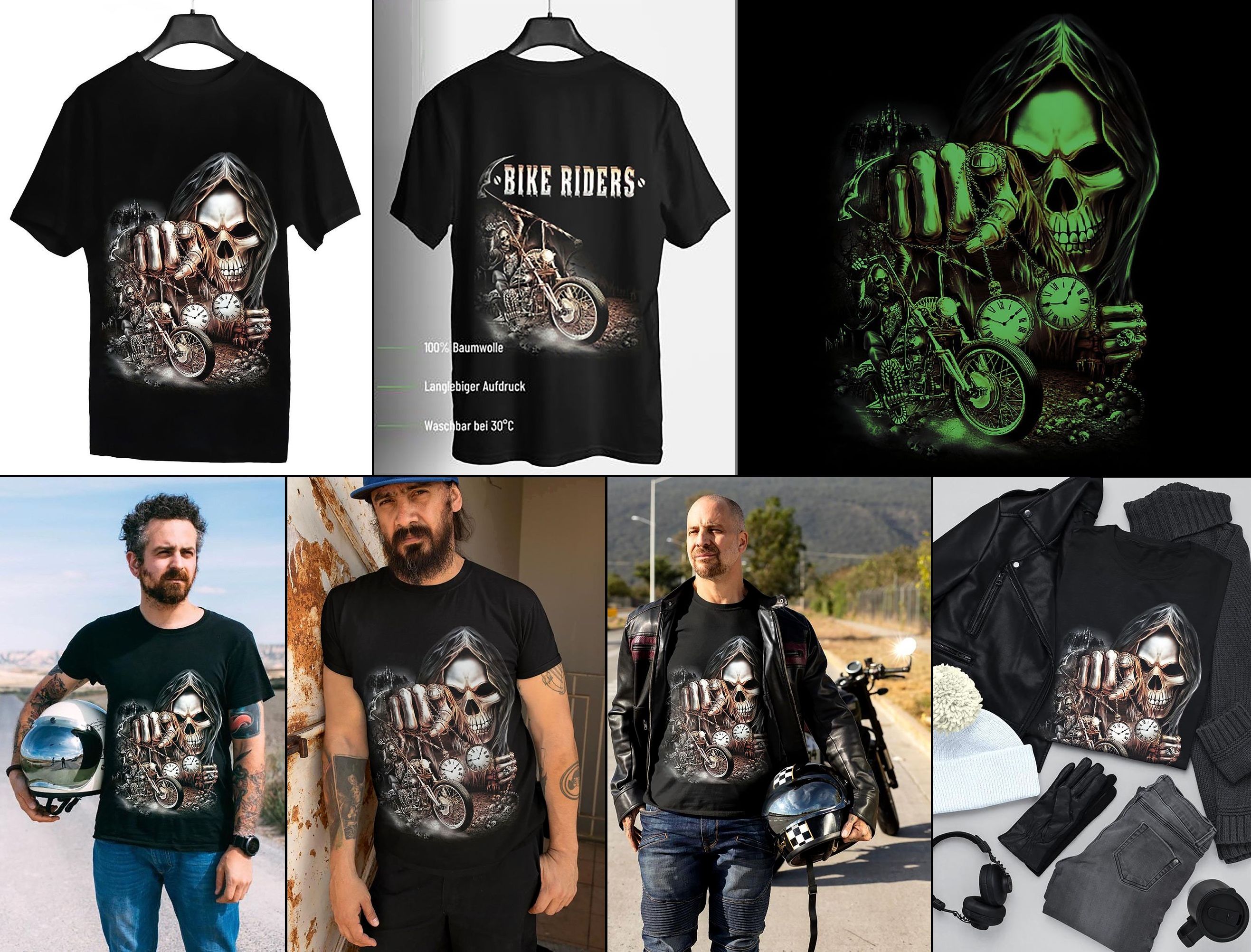 Tričko pánské Death Wants You (svítí ve tmě)