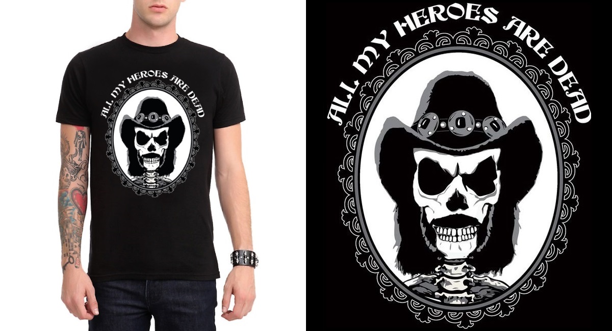 Tričko pánské Lemmy Kilmister Tribute