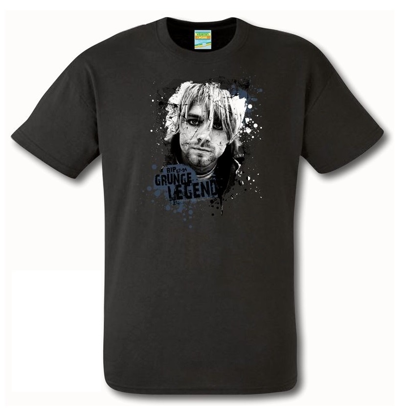 Tričko pánské Kurt Cobain - Grunge Legend