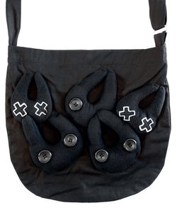Gotická taška Luv Bunny's černá
