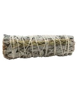 Svazek - Šalvěj bílá a sladká tráva - 10 cm