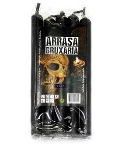 Rituální svíčky černé Arrasa Bruxaria