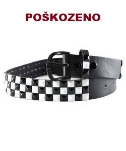 Opasek s pyramidami šachovnice - POŠKOZENÝ