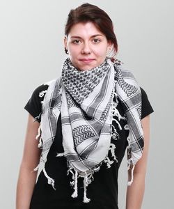 Šátek Arafat Palestina bílý