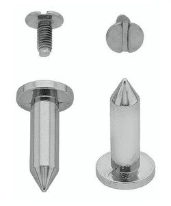 Hroty na oblečení - hrot kovový hřebík dlouhý