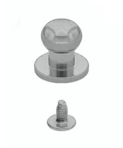 Hroty na oblečení - hrot kovový hlavička malá