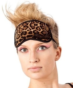 Maska na spaní leopard