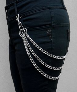 Řetěz na kalhoty třířadý krátký