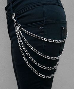 Řetěz na kalhoty čtyřřadý krátký