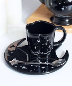 Espresso šálek s podšálkem a lžička Spellbound Sky