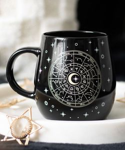 Hrnek měnící vzhled - Astrology Wheel