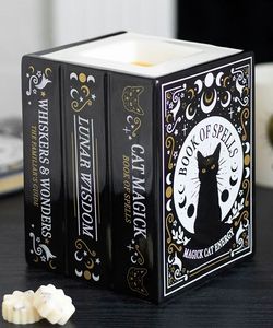 Aromalampa - Black Cat Book Of Spells