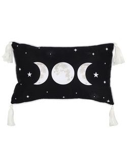 Gotický polštář - Triple Moon