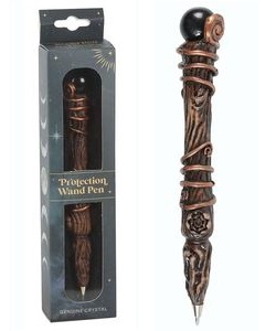 Propiska kouzelná hůlka ochranná - černý obsidián