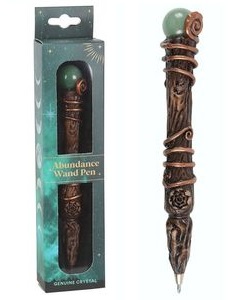 Propiska kouzelná hůlka hojnosti -zelený avanturín